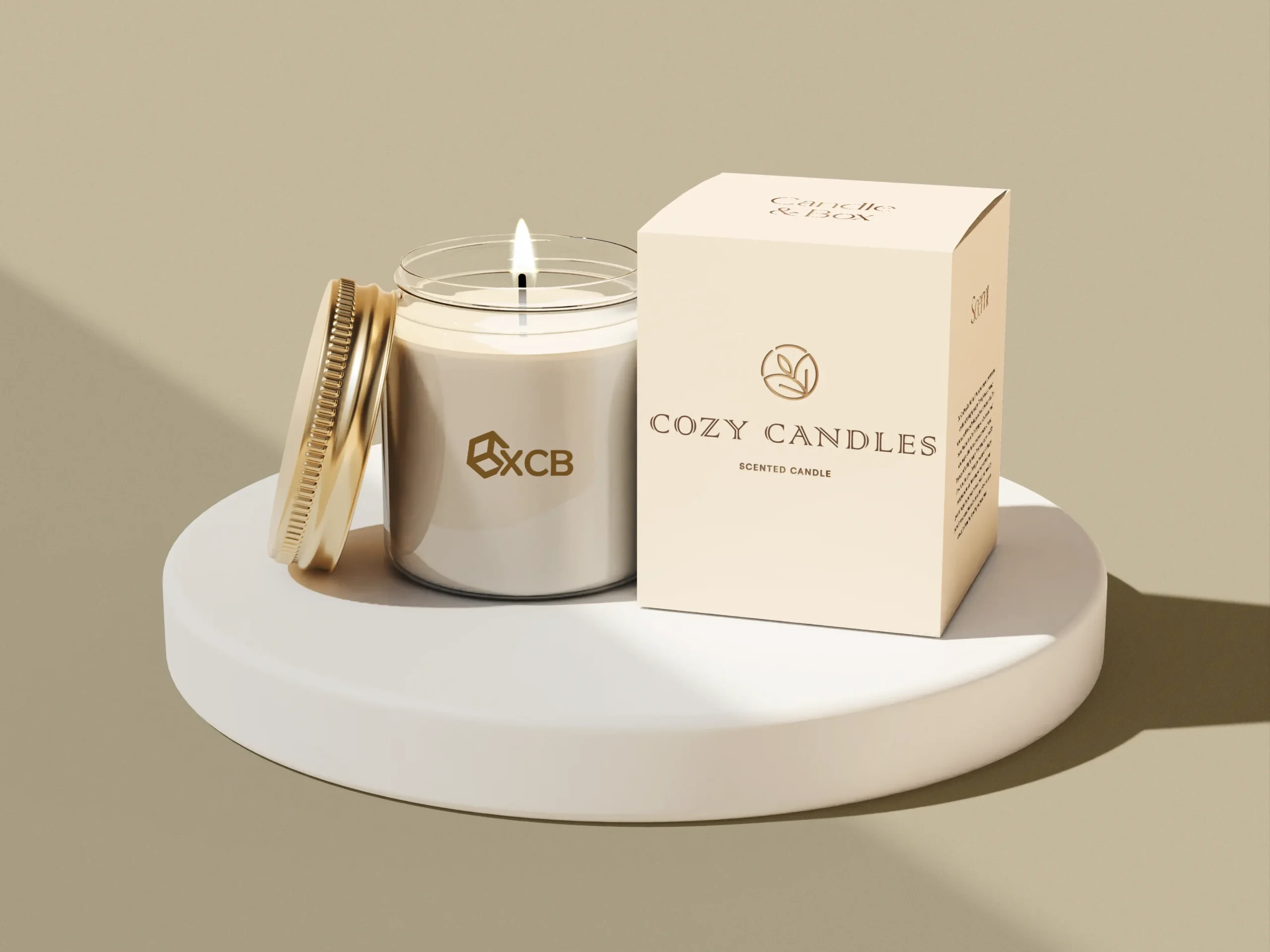 Luxury Matte Black Candle Boxes