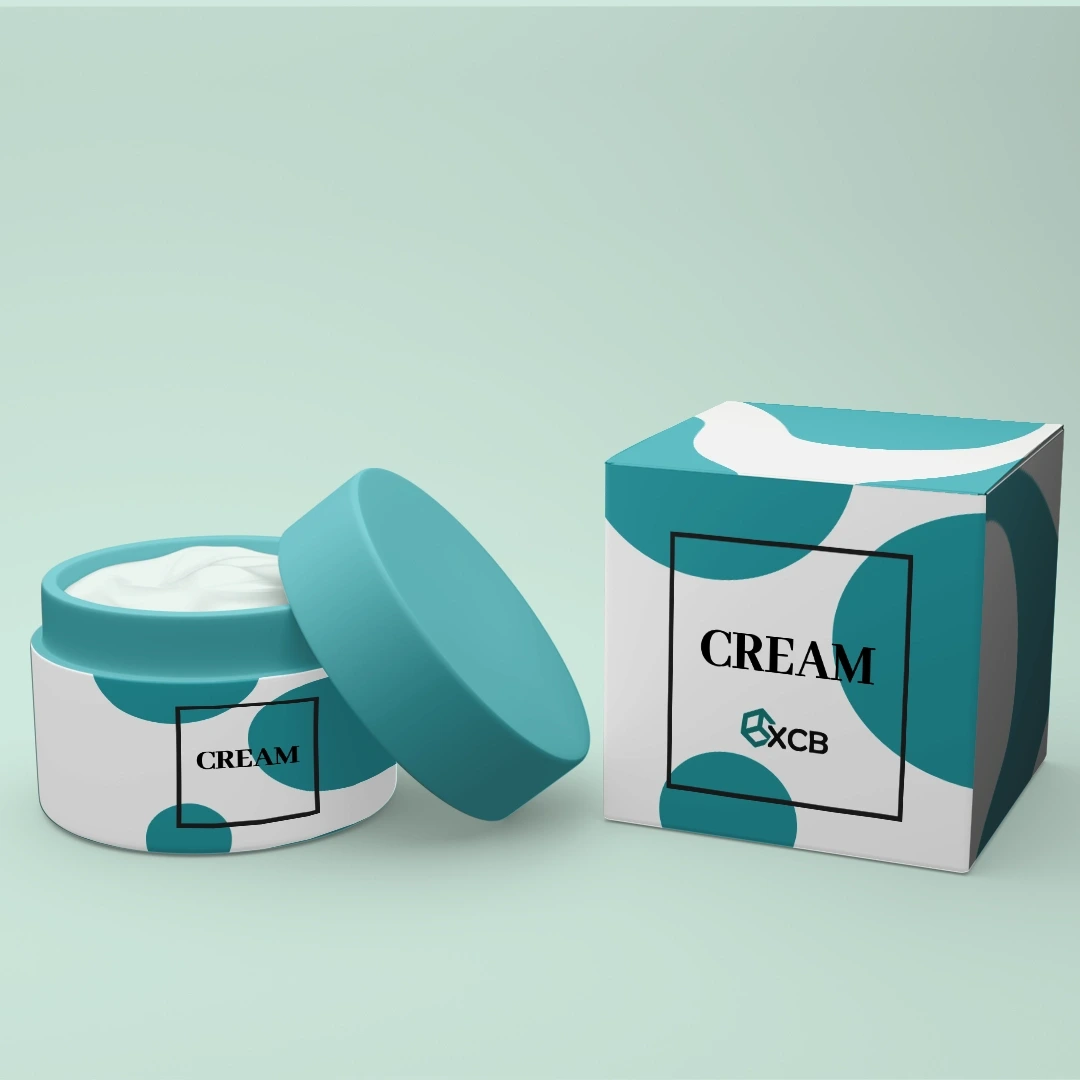 Custom Face Cream & Jar Boxes - XCB Packaging Wholesale 100 MOQ