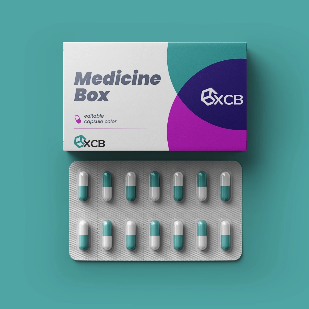 Custom Medicine & Supplement Boxes - XCB Packaging Wholesale 100 MOQ