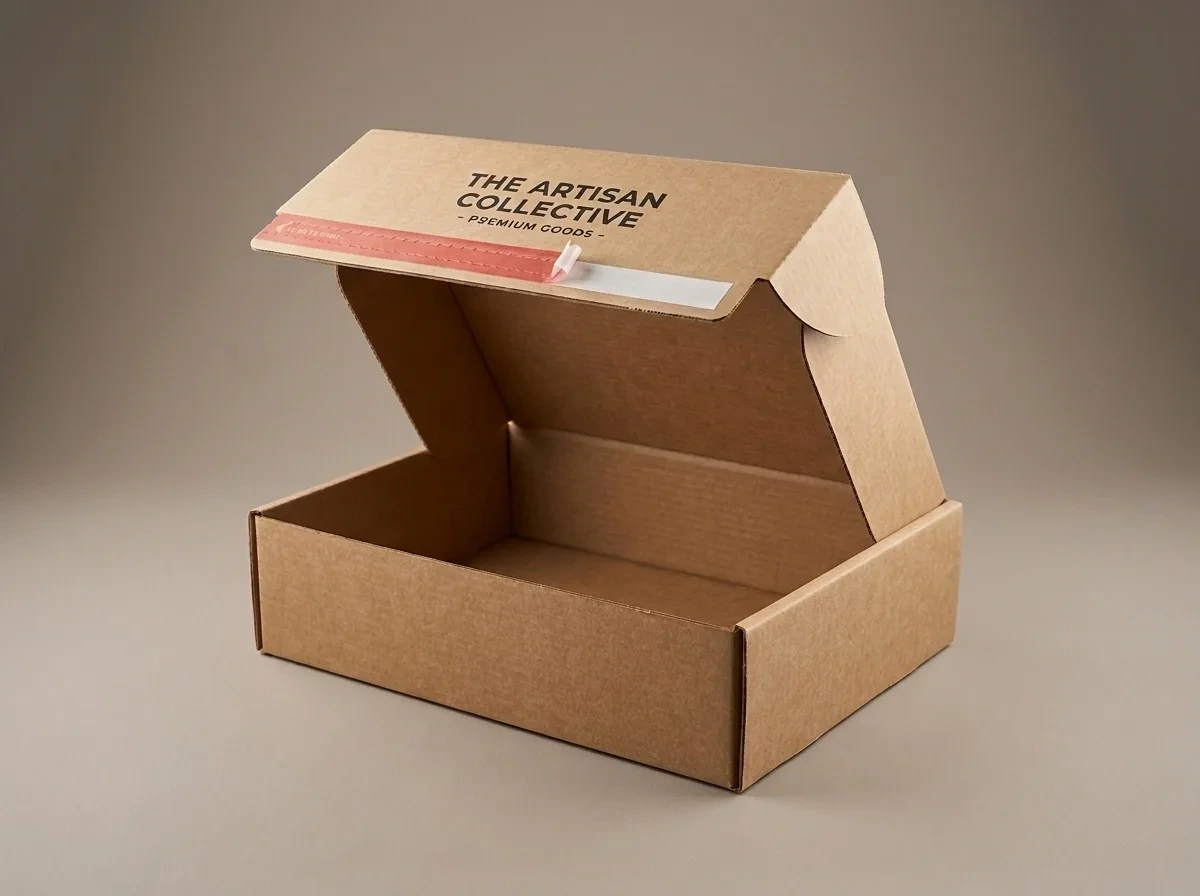 Roll-End Tuck Front (RETF) Mailer - XCB Packaging Wholesale 100 MOQ