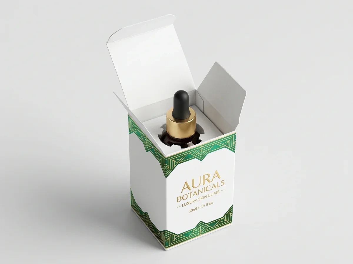 Custom Carton with Die-Cut Insert - XCB Packaging Wholesale 100 MOQ
